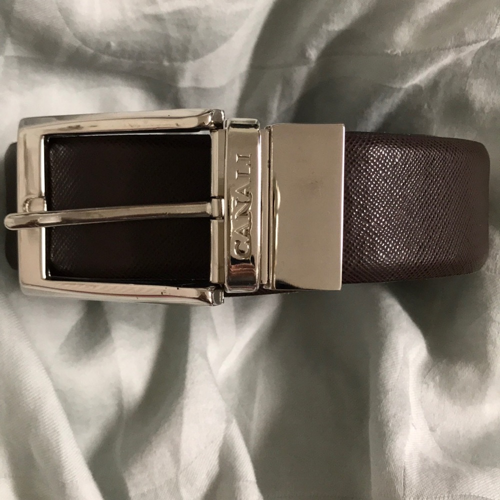 Canali Leather Belt